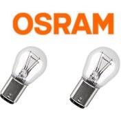 Resim Osram P21/5W 12V 21/5W Bay15D Çift Duy Ters Tırnak İkili 
