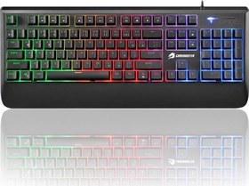 Resim Gamebooster G4 Pulsefire Rainbow Aydınlatmalı Semi-Mechanical Klavye 