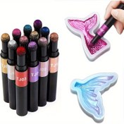 Resim Ayna Parıltılı Toz Kalemi DIY Reçine Kalıp Pigment Dekorasyon Yastık Kalemi 