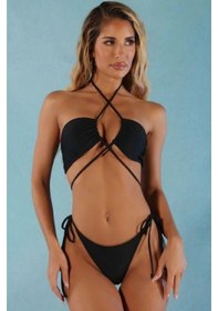 Resim Deep Beach Bağlama Detaylı Bikini Takım Db200780bt 001 