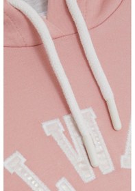 Resim Breeze Kız Çocuk Sweatshirt Pullu Simli Gülenyüz Baskılı 4-9 Yaş, Gülkurusu-gülkurusu Gülkurusu 