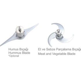 Resim Bosfor 20 Lt Standart Model Et-Sebze Parçalama (Zırh Kıyma) ve Humus Makinesi 