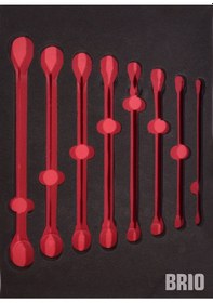 Resim Brio Anahtar Yıldız Set 8 Parça 6X7-20X22 Sünger Yatak Boş 