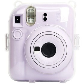 Resim Instax Mini 12 Makine Uyumlu Şeffaf Koruyucu Kılıf-forsıbp079 