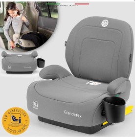 Resim Elele Grandefix I-size Yükseltici Oto Koltuğu İsofix 125-150 Cm 15-36 Kg Gri 