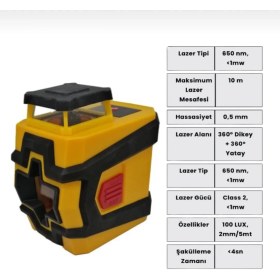 Resim Chattel CHT-955 Lazer Otomatik Şakül 360 Derece 