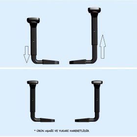 Resim Özenmak 3ÖZENMAK 3D T Kolçak Ofis Koltuğu Yedek Parça Aksamları Dayanıklı ve Ergonomik SiyahD T Kolçak Gamer Koltuğu Büro Ofis Koltuğu Yedek Parça Aksamları 