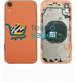 Resim iPhone XR Kasa Kapak Turuncu Boş 