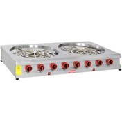 Resim Himaksan Set Üstü Gazlı Motorlu 2 Li Börek Ocağı 