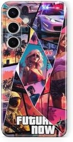 Resim Multitronic Samsung Galaxy A34 Uyumlu Future Now Tasarım Baskılı Şeffaf Kılıf 