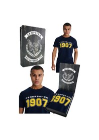Resim Fenerbahçe Erkek Kolej 1907 Tshirt Lazer Kutu Lacivert 