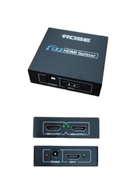 Resim Hdmı Splitter 1x2 Çoklayıcı Uyumlu 