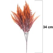 Resim Liangmei 1pc Artificial Fern Plants Green Indoor And Outdoor 