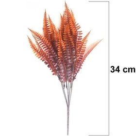 Resim Liangmei 1pc Artificial Fern Plants Green Indoor And Outdoor 