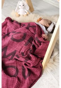 Resim Luckka Çok Amaçlı Müslin Örtü - 100x110 Cm - Ztparçaboya 001 