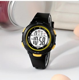 Resim Elmpaly Mingrui Çocuk Digital Saati 1 İnç Su Geçirmez Kadran Tarih Göstergeli Siyah Diğer 