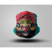 Resim Buffalo Motorcu Buff Maske Boyunluk Outdoor Boyunluk Unisex Bandana 5'li Paket 