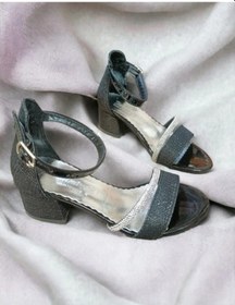 Resim Meliten Kids Siyah Tek Biyeli Abiye Kız Çocuk Topuklu Ayakkabı Siyah 