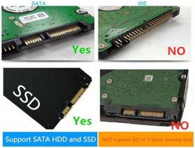 Resim Apera GN-70 2.5 İnç Sata Harddisk Kutusu USB 2.0 Max 2 TB Destekler 