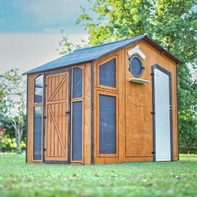 Resim Mandu Ahşap Güvercin Kümesi 