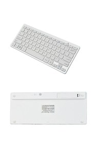 Resim TahTicMer Samsung Galaxy Tab S T700 T701 T702 T705 Kablosuz Wireless Taşınabilir Klavye Mouse Set Q Klavye 