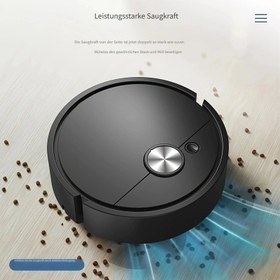 Resim 1 Adet Ultra İnce Mini Robot Süpürge - Yüksek Emiş Gücü, Dar Alanlar İçin Kompakt Tasarım, Dayanıklı Plastik/Metal Yapı, Çok Renk Seçeneği, Pil ile Çalışır (AAA Dahil Değildir), Kablosuz Mini Süpürge, Ev Temizliği Yardımcısı, Şık Modern Görünüm, Gösterge Panosu ile Toz Seviyesi Kontrolü 