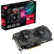 Resim ASUS Rog-strıx-rx560-4g-v2-gamıng, 4gb, 128bit, Gddr5, 1xdvı, 1xhdmı, Gamıng Ekran Kartı 