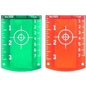 Resim Maiyame Lazer Seviye Manyetik Hedef Kızılötesi Duvar Montajlı Reflektör 2 Adet 