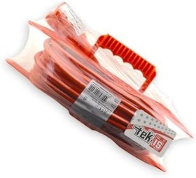 Resim Tek-İş 10 Metre Uzatma Kablosu - 3x2,5 mm² TTR Bakır, Topraklı, Erkek-Dişi Fişli Seyyar Kablo 