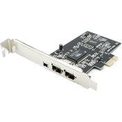 Resim Alfais 4680 Pci Express Pci-e Firewire Kasa Içi Kart 1394 Ieee 