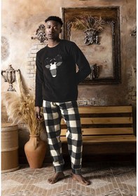 Resim Sude Erkek Kışlık Polar Pijama Takımı K100/13 - 1 Adet 001 