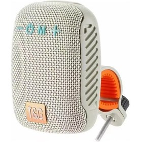 Resim Bisiklet Kablosuz Stereo Hoparlör Taşınabilir Açık Boombox Tip-c Usb Şarj Grey İspanya 