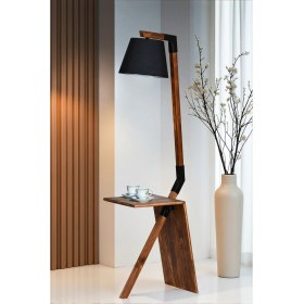 Resim Sehpalı Helma Modern Lambader Siyah Başlık 