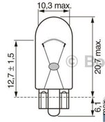 Resim Bosch Bos-1987302821 - 1987302205 Ampul Eco 12v W16w Stop Dip... 