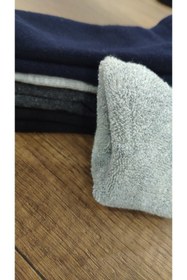 Resim Leement socks Çocuk 8 Çift Kalın Havlu Termal Çorap Burun Dikişsiz Premium Seri 