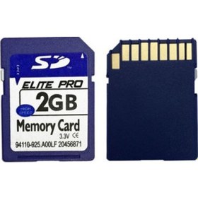 Resim 2 Gb Sd Hafıza Kartı Fotograf Makinaları İçin 2 Gb Elite Pro Sd Hafıza Kartı 