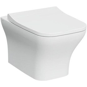 Resim Zentrum Square Asma Klozet, VitrA Integra Square Klozet Kapağı 191-003-009 