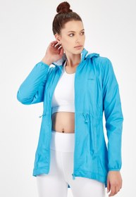 Resim MARATON Sportswear Slimfit Kadın Kapşonlu Uzun Kol Outdoor Yağmurluk 16972 