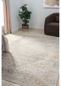 Resim Peru Bej Halı Salon Oturma Odası Çocuk Odası Yatak Odası Halısı 10205 Bej 