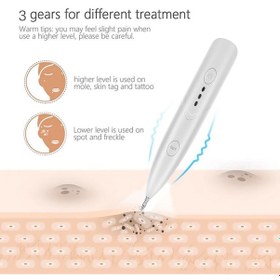 Resim Karanlık Nokta Sökücü Kalem Nokta Noktası Silgi Köstebek Cilt Etiketi Temizleme Aracı Siğil Dövme Sivilce Temizleme Lazer Plazma Kalemi Güzellik Yüz Bakımı 