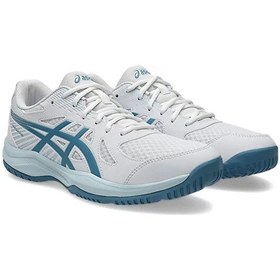 Resim Asics Upcourt 6 Erkek Voleybol Ayakkabısı 1071a104-105 Beyaz 