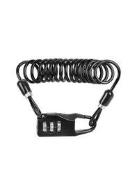 Resim Dağ Bisikleti Kask Kilidi Dağ Bisikleti Kaskı Taşınabilir Motosiklet Bisiklet Çelik Tel Üç Haneli Şifre Kilidi Bisiklet Şifre Kilidi Çok Renkli 