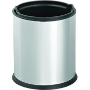Resim Fndhome Kapaksız Çöp Kovası 5 lt 430 Kalite Paslanmaz Banyo ve Wc Aksesuarı 