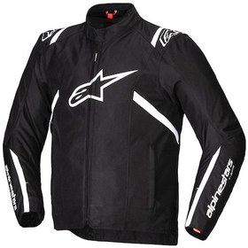 Resim Alpinestars T-sps V2 Wp Korumalı Motosiklet Montu Siyah Beyaz 