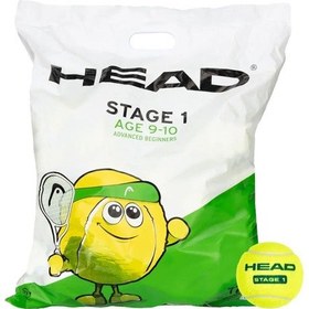 Resim Head Stage 1 Polybag 72'li Çocuk Tenis Topu 