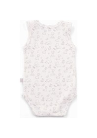 Resim Boumini Kolsuz Bebek Çıtçıtlı Atlet Bebek Body Zürafa-zürafa Çok Renkli 