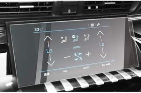 Resim Engo Peugeot 508 10 İnç Mat Ekran Koruyucu Multimedya Şeffaf 