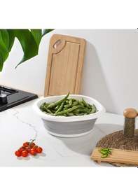 Resim Porsima 698 Çok Amaçlı Katlanır Badya Akordiyon Leğen 3 Litre Bey 