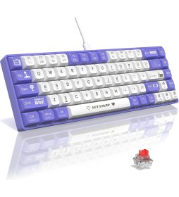 Resim Braventa Collection Coverzone Ajazz AK680 65% Kablolu Hotswap Mekanik Oyun Klavyesi,68 Tuşlu Taşınabilir Anti-Ghosting K 