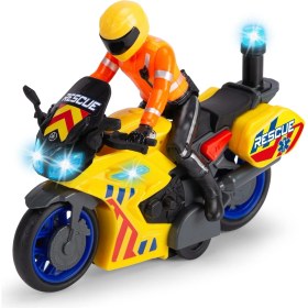 Resim Toys Figürlü Kurtarma Motosikleti 